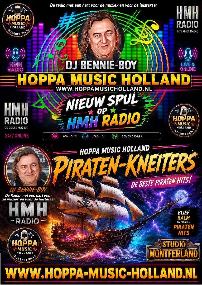 NIEUW SPUL op HMH RADIO  &  PIRATEN-KNEITERS